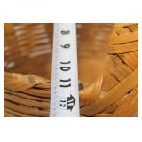 Large Woven Basket with Handle