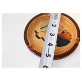 Vintage Pennsbury Pottery Ashtray with Amish Couple Design