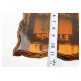 Rustic Wooden Plaque with Friends Quote