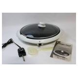 Magic Chef Cool-Touch Electric Skillet with Accessories