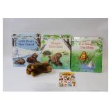 Little Animal Adventures Book Set with Plush Bear Toy