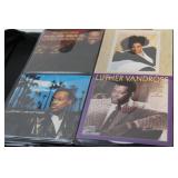 Collection of R&B and Soul Music CDs in Zip-Up Case