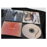 Collection of R&B and Soul Music CDs in Zip-Up Case