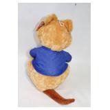 Large Plush Toy with Customizable Shirt and Buttons