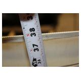 Folding Outdoor Chair with Sturdy Metal Frame and Fabric Seat