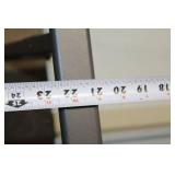 Folding Outdoor Chair with Sturdy Metal Frame and Fabric Seat