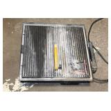Used Portable Wet Tile Saw with Stand
