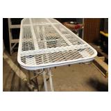 Foldable Metal Ironing Board with Mesh Surface