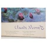 Claude Monet Water Lilies Museum Exhibition Poster