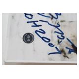 Autographed Chuck Foreman Snow Game Photograph 16x20 with Authenticity