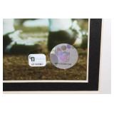 Framed Autographed Purple People Eaters Vikings Players Photo with Certificate of Authenticity