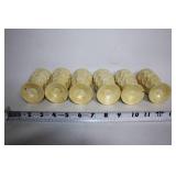 Vintage Ceramic Tea Set with Teapot, Pitcher, and 6 Cups