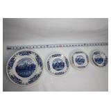 Set of 15 Royal Swan âHistoric Castlesâ Porcelain Plates