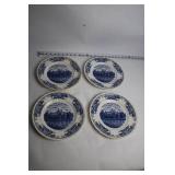 Set of 15 Royal Swan âHistoric Castlesâ Porcelain Plates