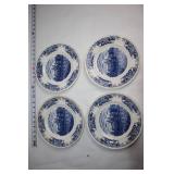 Set of 15 Royal Swan âHistoric Castlesâ Porcelain Plates