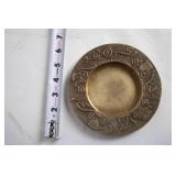 Set of 3 Engraved Brass Bowls with Victorian Design