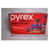Pyrex Simply Store 24 Piece Glass Storage Set with Lids