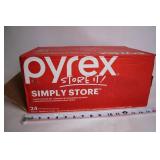 Pyrex Simply Store 24 Piece Glass Storage Set with Lids