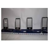 Set of 4 NFL Super Bowl Commemorative Lucite Ticket Holders