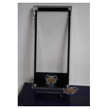 Set of 4 NFL Super Bowl Commemorative Lucite Ticket Holders