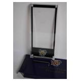 Set of 4 NFL Super Bowl Commemorative Lucite Ticket Holders