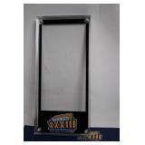 Set of 4 Super Bowl Commemorative Lucite Ticket Holders