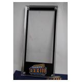 Set of 4 Commemorative Lucite Super Bowl Ticket Holders