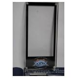 Set of 4 Commemorative Lucite Super Bowl Ticket Holders