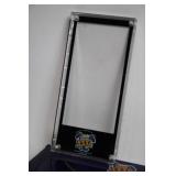 Set of 4 Commemorative Lucite Super Bowl Ticket Holders