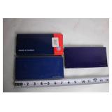 Set of 4 NFL Commemorative Super Bowl Lucite Ticket Holders