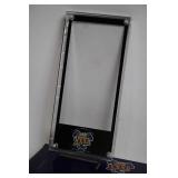 Set of 4 NFL Commemorative Super Bowl Lucite Ticket Holders