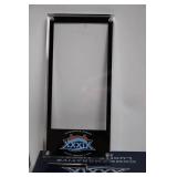 Set of 4 NFL Commemorative Super Bowl Lucite Ticket Holders