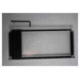 Set of 4 NFL Commemorative Super Bowl Lucite Ticket Holders