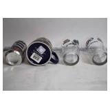 Minnesota Vikings Mug and Scott Studwell Pint Glasses with Decorative Can