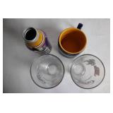 Minnesota Vikings Mug and Scott Studwell Pint Glasses with Decorative Can