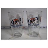 Minnesota Vikings Mug and Scott Studwell Pint Glasses with Decorative Can