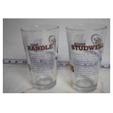 Minnesota Vikings Mug and Scott Studwell Pint Glasses with Decorative Can