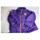 NFL Minnesota Vikings Reebok 3XL Purple Puffer Jacket