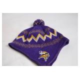 Minnesota Vikings Knit Winter Hat with Pom Pom