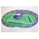 Set of 2 Minnesota Vikings Metal Wall Signs