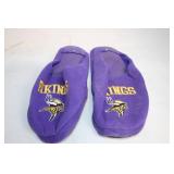 Minnesota Vikings Slippers with Logo Design
