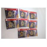 Set of 8 Minnesota Vikings 2006 Pin Collection