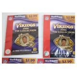 Set of 8 Minnesota Vikings 2006 Pin Collection