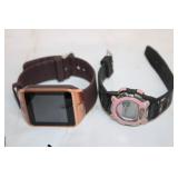 Collection of 11 Watches Including Smart Watches and Vintage Styles