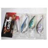 Fishing Gear Set with Tackle Bag, Hooks, and Lures