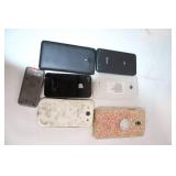 Lot of 7 Mixed Model Smartphones for Parts or Repair