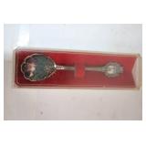 Vintage Collectible Souvenir Spoon in Display Case