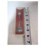 Vintage Collectible Souvenir Spoon in Display Case