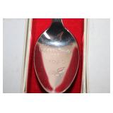 1985 Christmas Collectible Spoon with Cherub Design