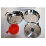 5-Piece Alpine Mountain Gear Stainless Steel Mess Kit